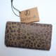 Madamzel Wallet Leopard Print Leather
